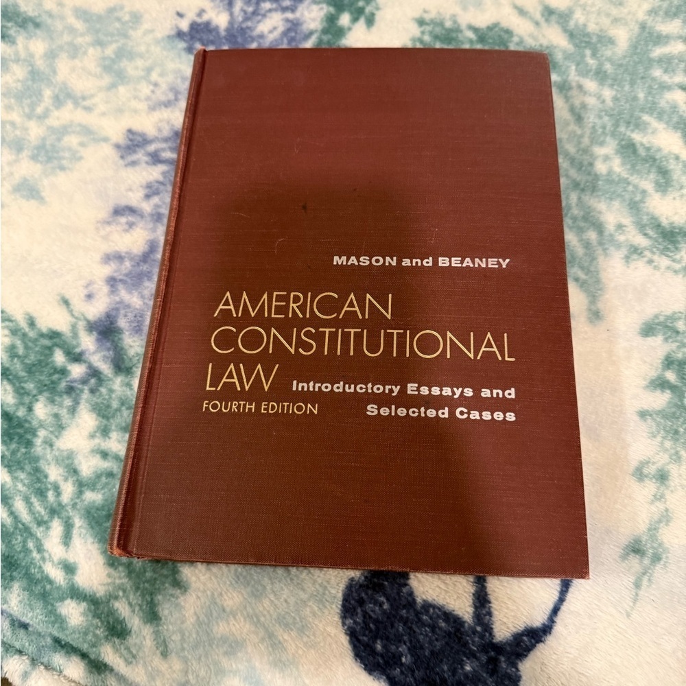 American Constitutional Law Textbook​​​